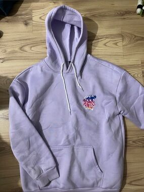 Women's Lavender Cowl Neck Hoodie Sweater - Soft Pullover